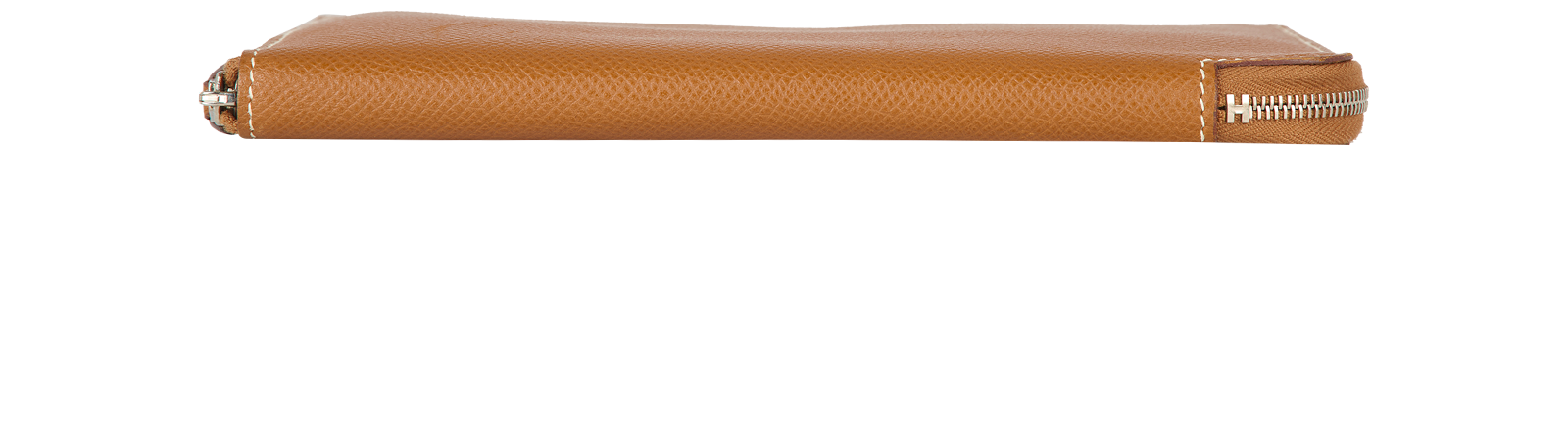 Hermes Zip Around Wallet, &pound;650, Accessories, Tan, Leather, Top view